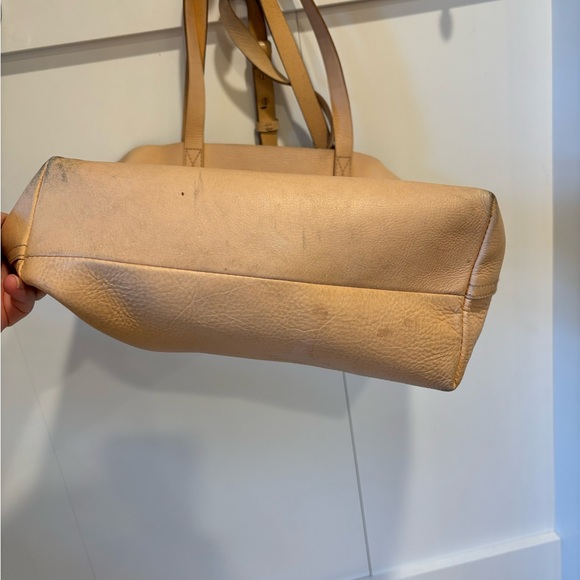 Well used Madewell medium transport tote in natural buff - Picture 9 of 12